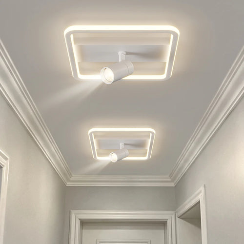 Simple modern spotlight for hallway, corridor, balcony and entrance - vue 2 sur 8