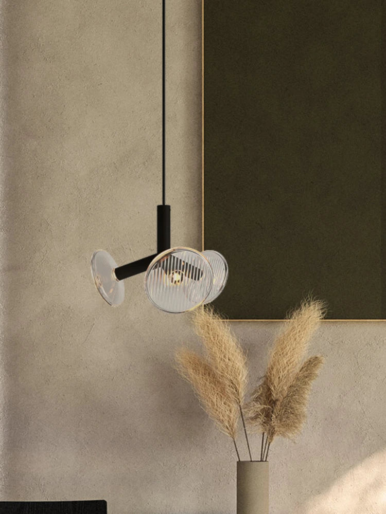 Postmodern glass chandelier American style for interior decoration - vue 10 sur 14