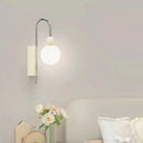 Dimmable metal LED wall light