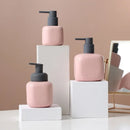 ceramic bottle for portable soap and shower gel