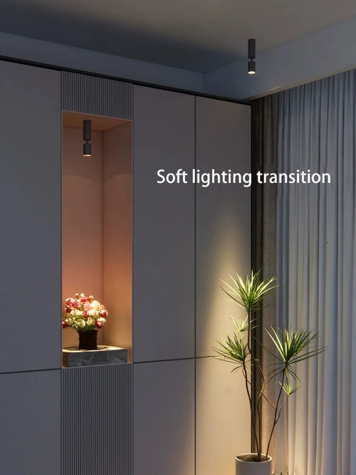 Adjustable angle LED spotlight for optimal ambient lighting - vue 6 sur 19