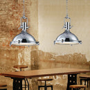 Retro metal pendant light for industrial interior decor