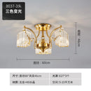 Nordic crystal ceiling light for modern elegant lighting