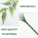 Artificial monstera leaf garland for indoor and outdoor decoration