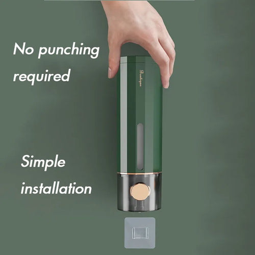 wall mounted liquid soap dispenser for bathroom and hotel - vue 4 sur 11