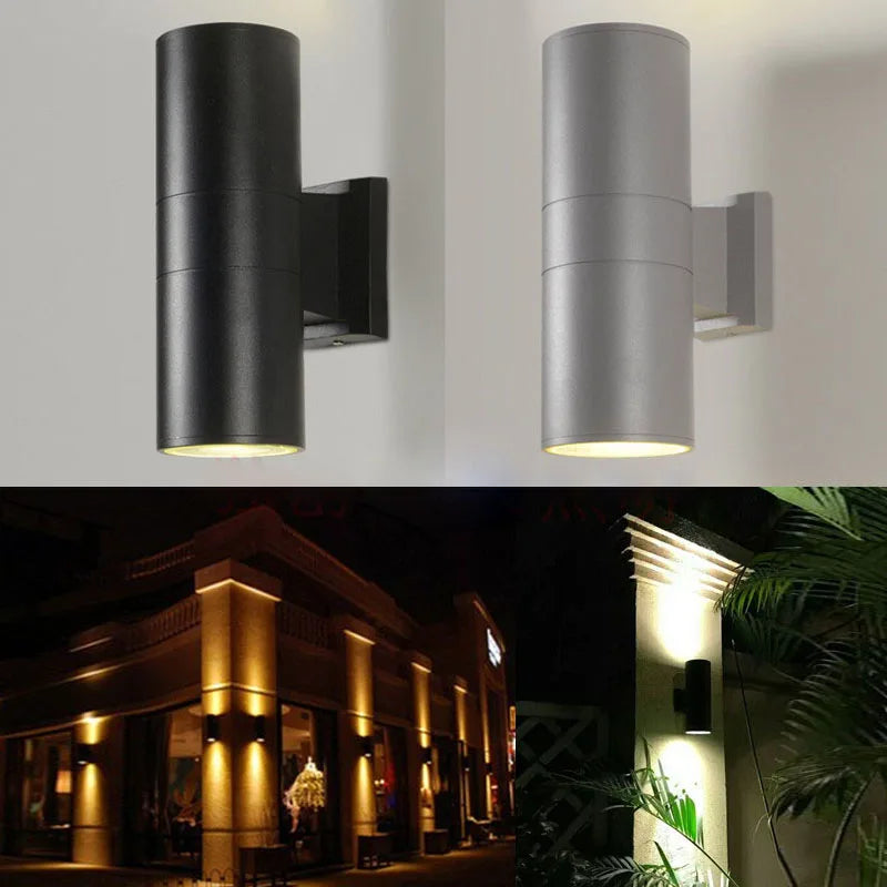 Outdoor wall light IP54 waterproof LED washer for garden, balcony, villa, doorway and pathway - 110V