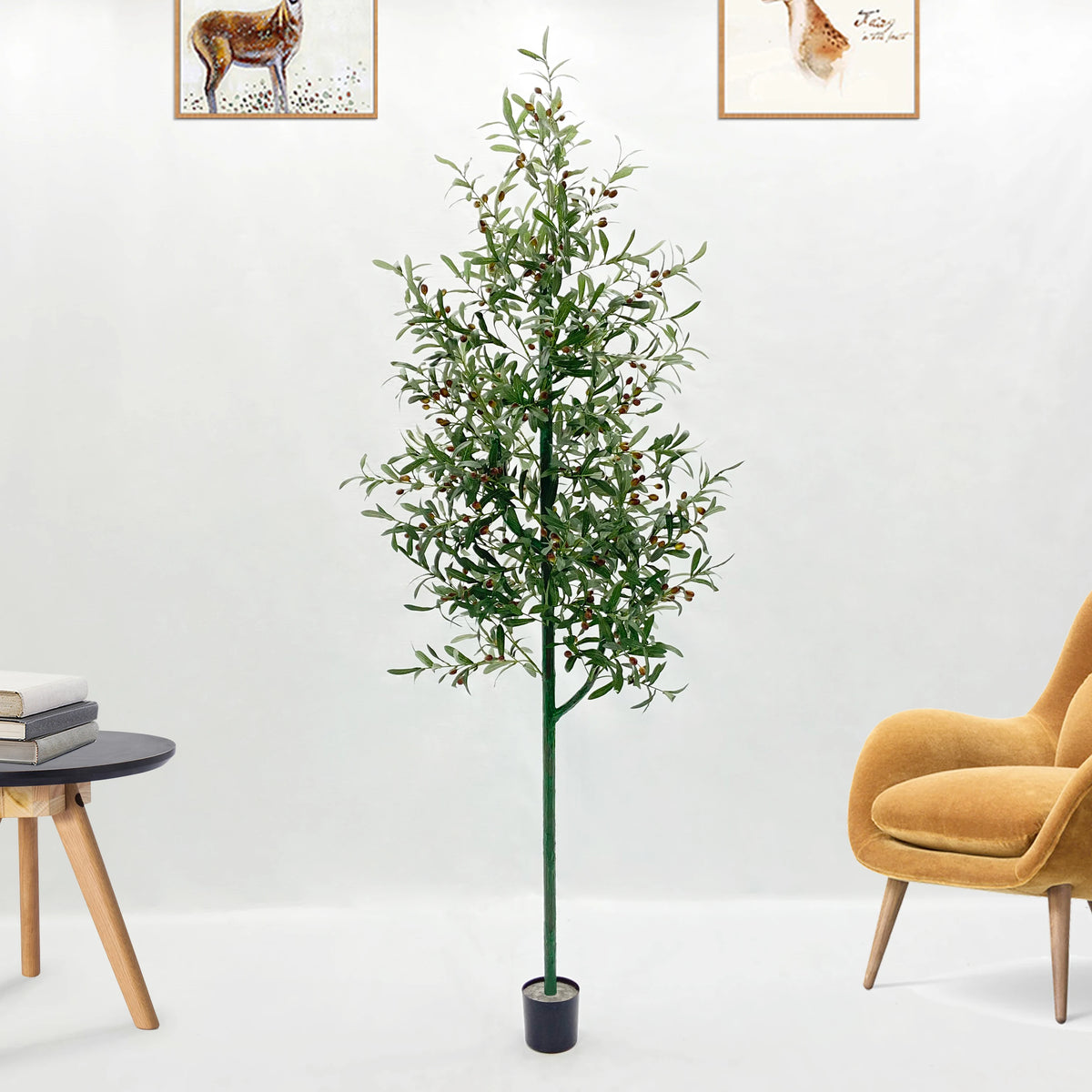 Artificial potted plant for modern interior decoration - vue 10 sur 12