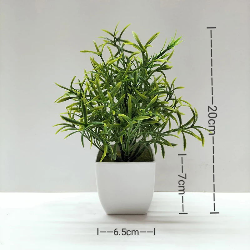 Artificial potted plant for office and garden decoration - vue 39 sur 45