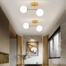 Led ceiling light nordic sphere for bedroom, living room, hallway decor