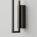 Modern brass wall light for multiple spaces