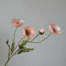 Artificial poppy flower for party and garden decoration