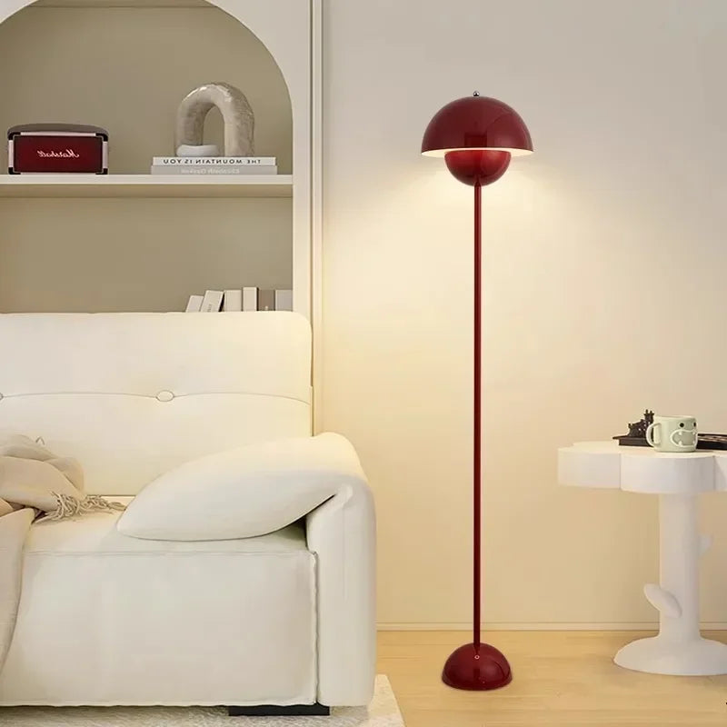 Mushroom floor lamp ins style for vintage interior decoration
