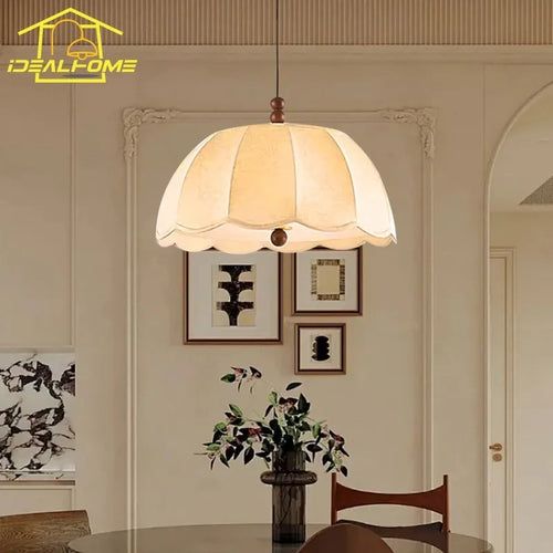 Chinese vintage LED pendant light for restaurant and office - vue 5 sur 7