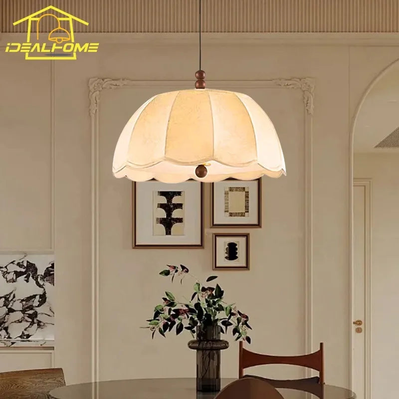 Chinese vintage LED pendant light for restaurant and office - vue 5 sur 7