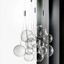 Glass pendant light chandelier for modern lighting