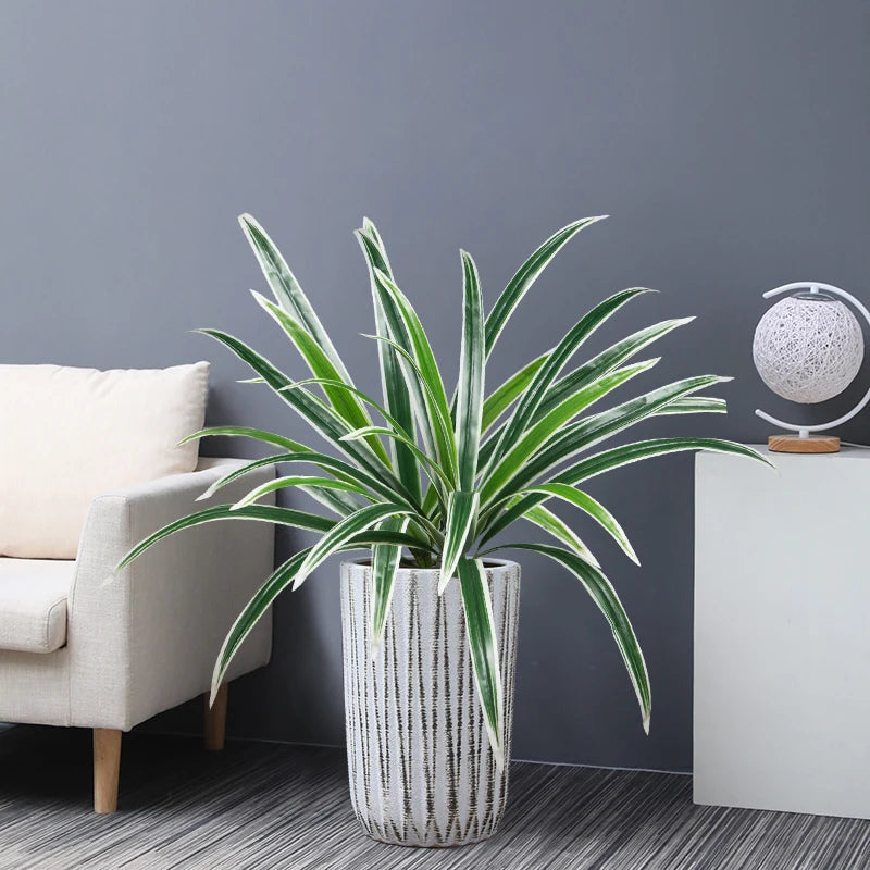 Artificial cymbidium plants for indoor and outdoor garden decor - vue 6 sur 9