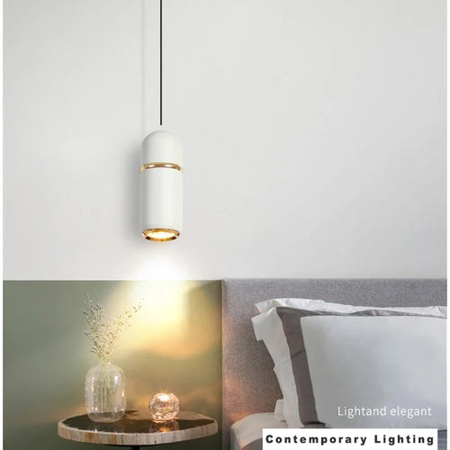 Lamp Modern Pendant Lighting Fixtures LED 5W Nordic Metal Mini Chandelier Creative Indoor Decor Small Hanging Ceiling Light For - vue 3 sur 11