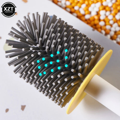 silicone brush with holder for quick cleaning - vue 5 sur 7