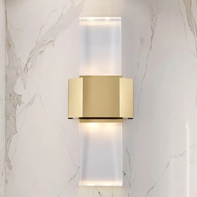 Modern crystal wall light for interior decoration
