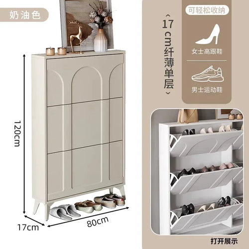 shoe rack for optimal space organization - vue 24 sur 23