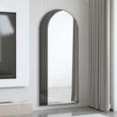 Nordic frameless full-length mirror for interior decor