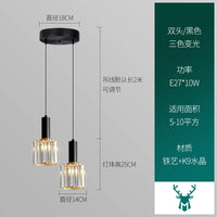 Luxury modern design crystal chandelier for indoor lighting