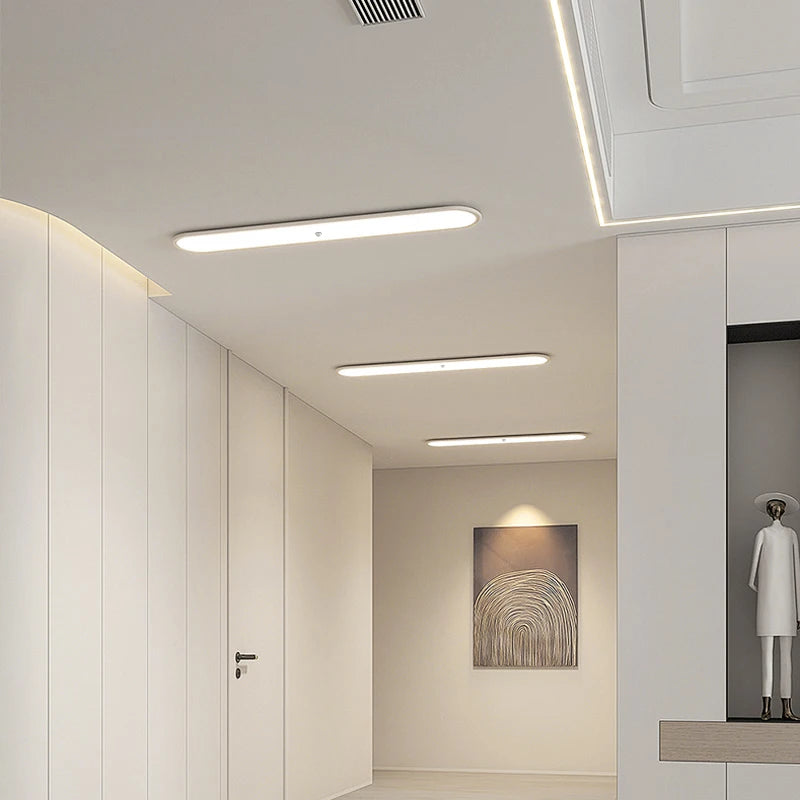 Modern round ceiling light with PIR motion sensor - vue 5 sur 18