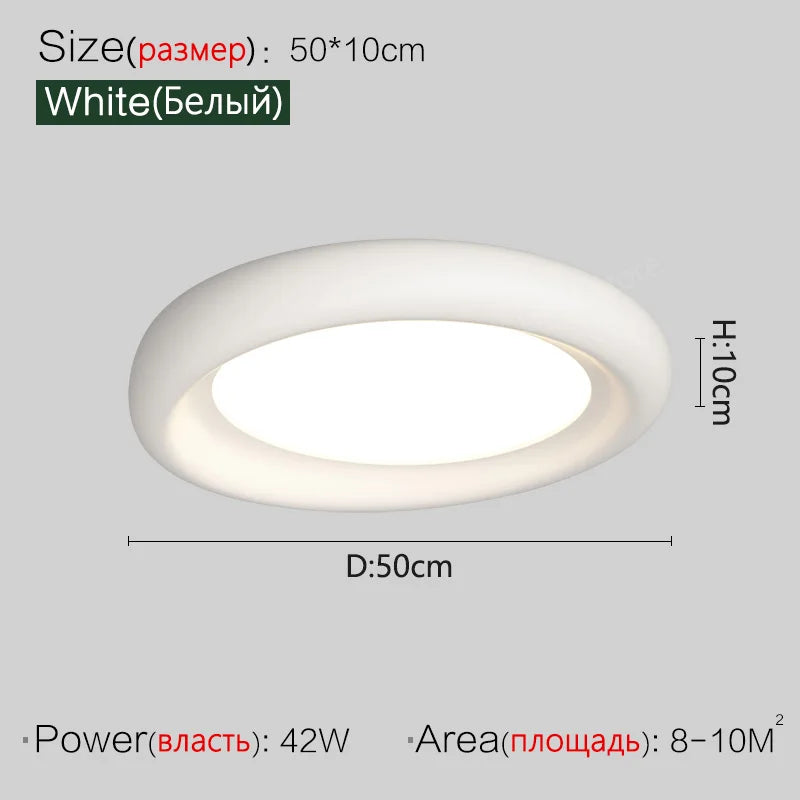 Modern LED lamp for bedroom and living room