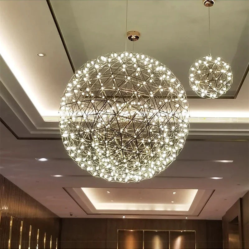 Sparkle LED ball for party and restaurant decoration - vue 2 sur 6