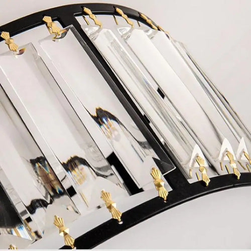 Modern crystal ceiling light european style creative LED fixture - vue 7 sur 12