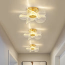 Modern acrylic LED ceiling light for decorative interiors