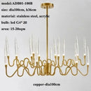Elegant crystal designer wall light for interiors