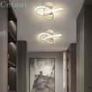 Modern LED ceiling light for hallway, stairway, entrance, hotel and home décor