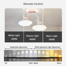 Cartoon unicorn chandelier with remote control for children