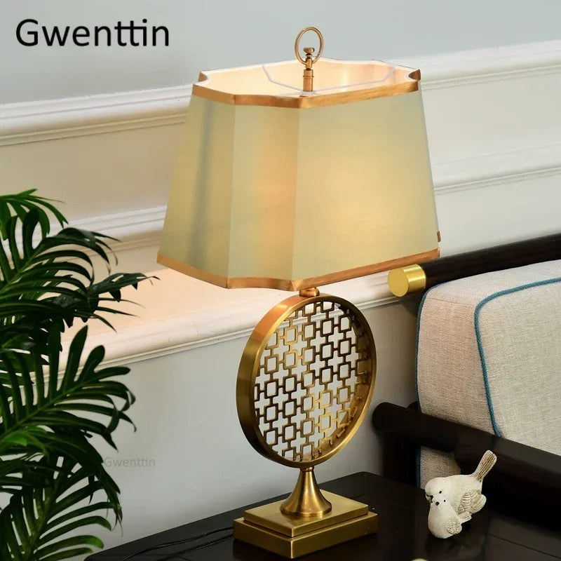 Chinese style table lamp for modern interior decor