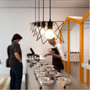 Vintage style metal pendant light for indoor lighting