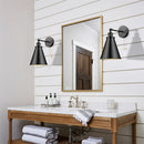 Retro American style rotary iron wall light with switch