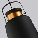 American retro iron pendant light for café and restaurant