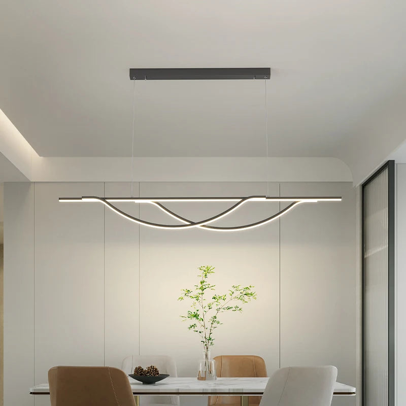 Modern minimalist Nordic chandelier for bar and restaurant