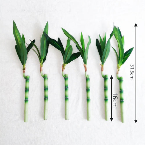 Artificial bamboo plants for indoor and outdoor decoration - vue 14 sur 13