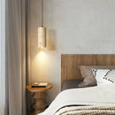 Stone pendant light for small ceiling