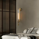 American country style retro brass wall light