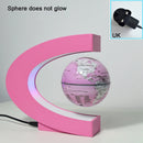 3d magnetic levitation globe with light autorotation