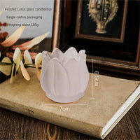 Romantic dinner accessories candle holders cups and candles