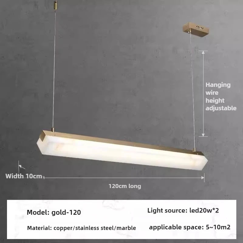 Luxury copper lamp for living room, bar, restaurant and office - vue 8 sur 10
