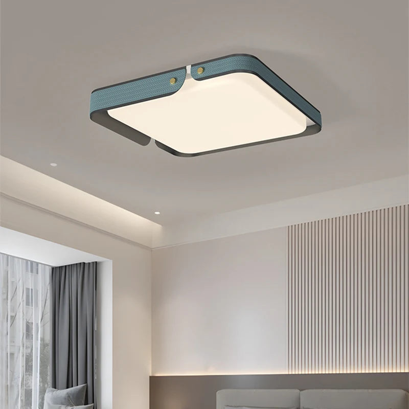 Modern square rectangular ceiling light for decorative lighting