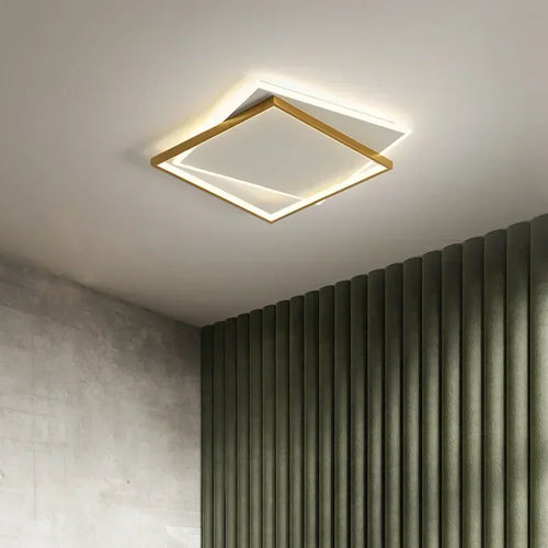 Modern LED ceiling light for elegant interior decor - vue 5 sur 14