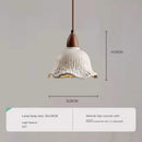 Modern wood and marble chandelier for elegant interiors