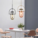 Minimalist glass pendant light for modern spaces