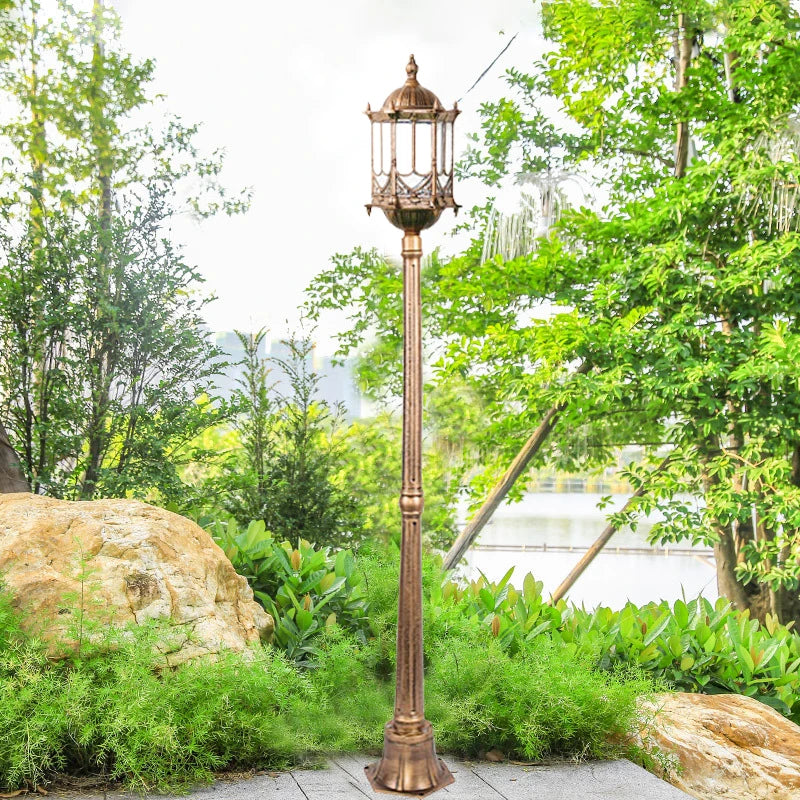 Waterproof cast aluminium garden lamp for outdoor and landscape use - vue 7 sur 8